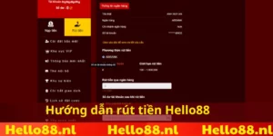 Rút tiền Hello88